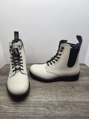 Blundstone 2324 Elastic Leather Oat Ankle Boots Women's Size 7.5 US AU 4.5 New